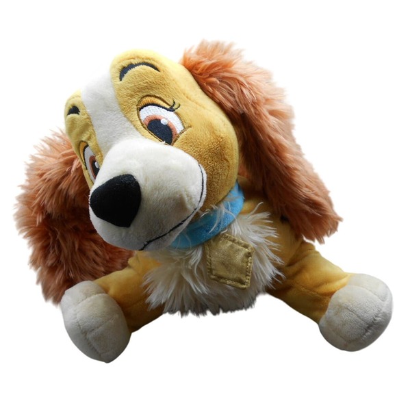 Authentic Disney Store Lady the Cocker Spaniel Lady & The Tramp 11" Plush - Picture 1 of 8